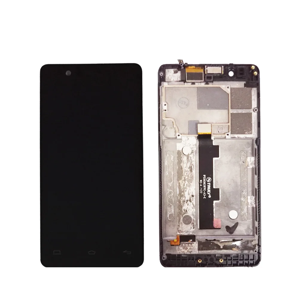FSTGWAY для BQ Aquaris E4.5 hd черный ЖК-дисплей с рамкой дигитайзер негр IPS5K0631FPC-A3-E +