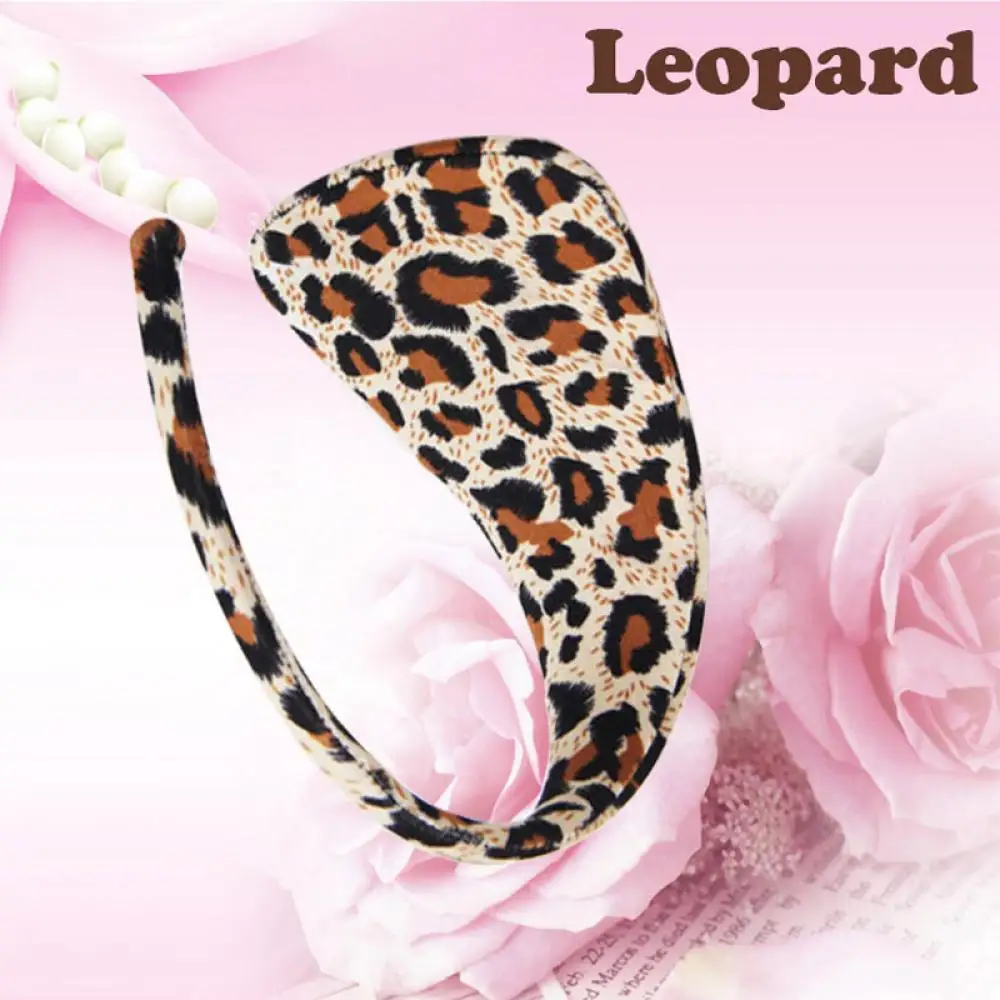 Сексуальные Невидимые стринги C-String нижнее белье однотонные леопардовые трусики