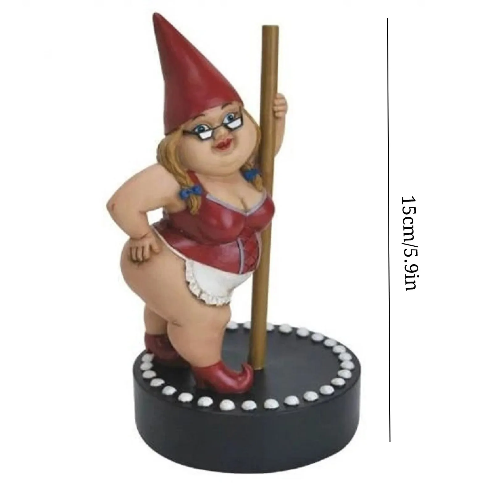 

Striptease Garden Gnome Garden Lawn Decorations Dwarf Resin Ornaments Garden Decoration Outdoor Home Decor tuin decoration
