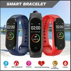 Смарт-браслет M4 для мужчин и женщин, водонепроницаемый, для занятий спортом, тонометром, пульсометром, часами