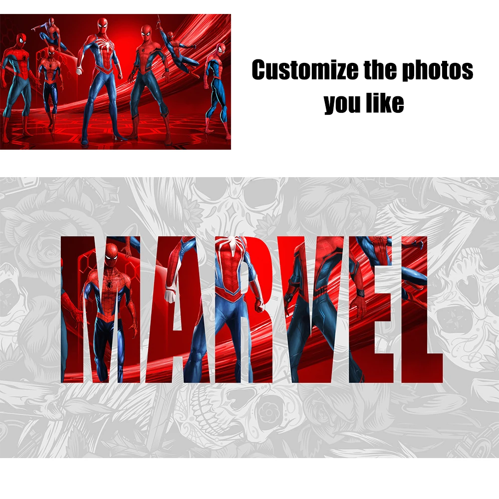 

Personalized AVENGERS NAME Word Art Print MARVEL Poster Canvas Wall Painting DIY Print Home Decoration Mural Child Gift