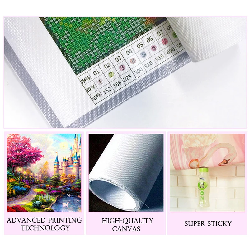 Полноразмерная 5D картина сделай сам вышивка крестиком 3D Алмазная мозаика в виде