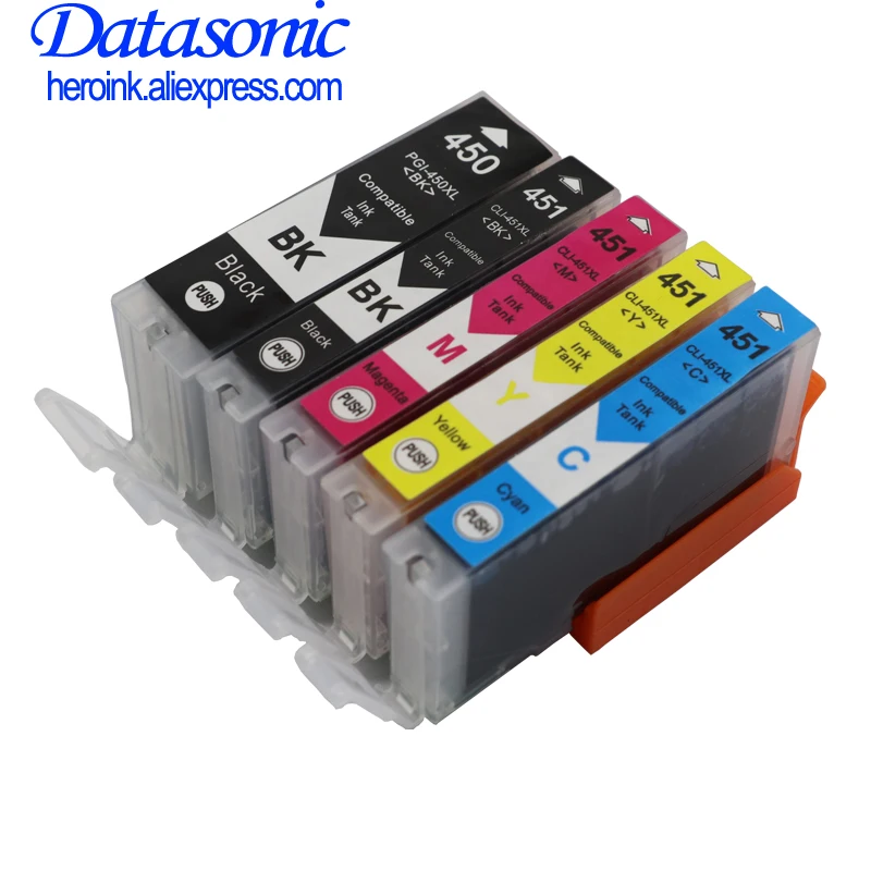 

DAT compatible ink cartridge for Canon PIXMA ip7240 MG5440 MG6340 MG6440 MG7140 mg7540 Ix6540 iX6840 Ip8740 MX924 pgi450 pgi-450