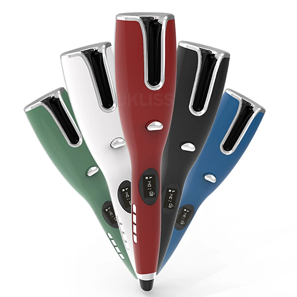 

Керамические вращающиеся электрические бигуди, Автоматические щипцы для завивки волос, 1 дюйм