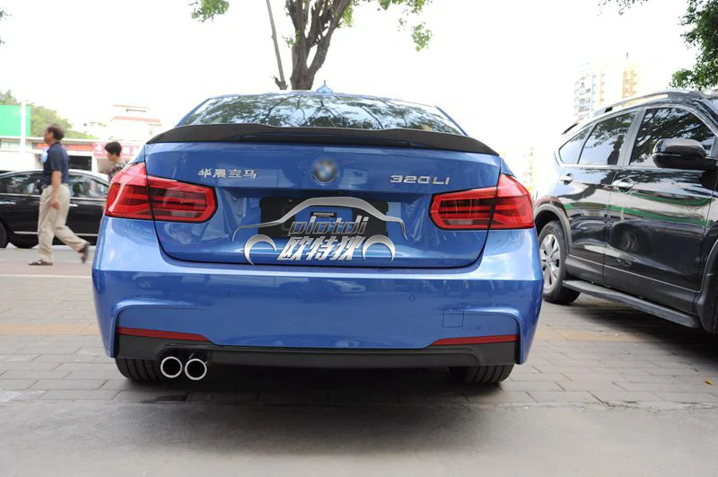 OLOTDI углеродного волокна спойлер заднего багажника крыла для BMW F30 3 серии седан/F80
