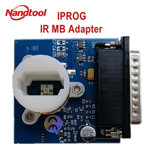 IR MB adapter Iprog+ V80 V77 IPROG Pro программист поддержка IMMO+ коррекция пробега+ сброс подушки безопасности год Carprog Digiprog III Tango - Цвет: IR MB adapter