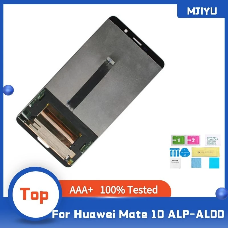 

ЖК-дисплей OLED для Huawei Mate 10, сенсорный экран с дигитайзером в сборе для Huawei Mate 10, ЖК-дисплей Mate10, ALP L09, L29, сменный экран