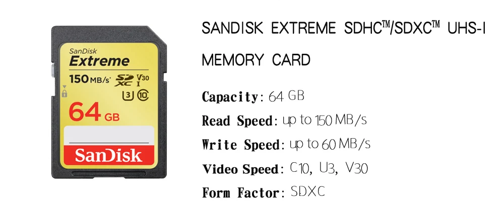 Двойной Флеш-накопитель SanDisk Extreme карты памяти sd карта, 32 ГБ, micro sd карта SDHC/SDXC Class10 C10 U3 V30 sd карты 128 Гб 64 Гб 150 МБ/с. UHS-I для Камера