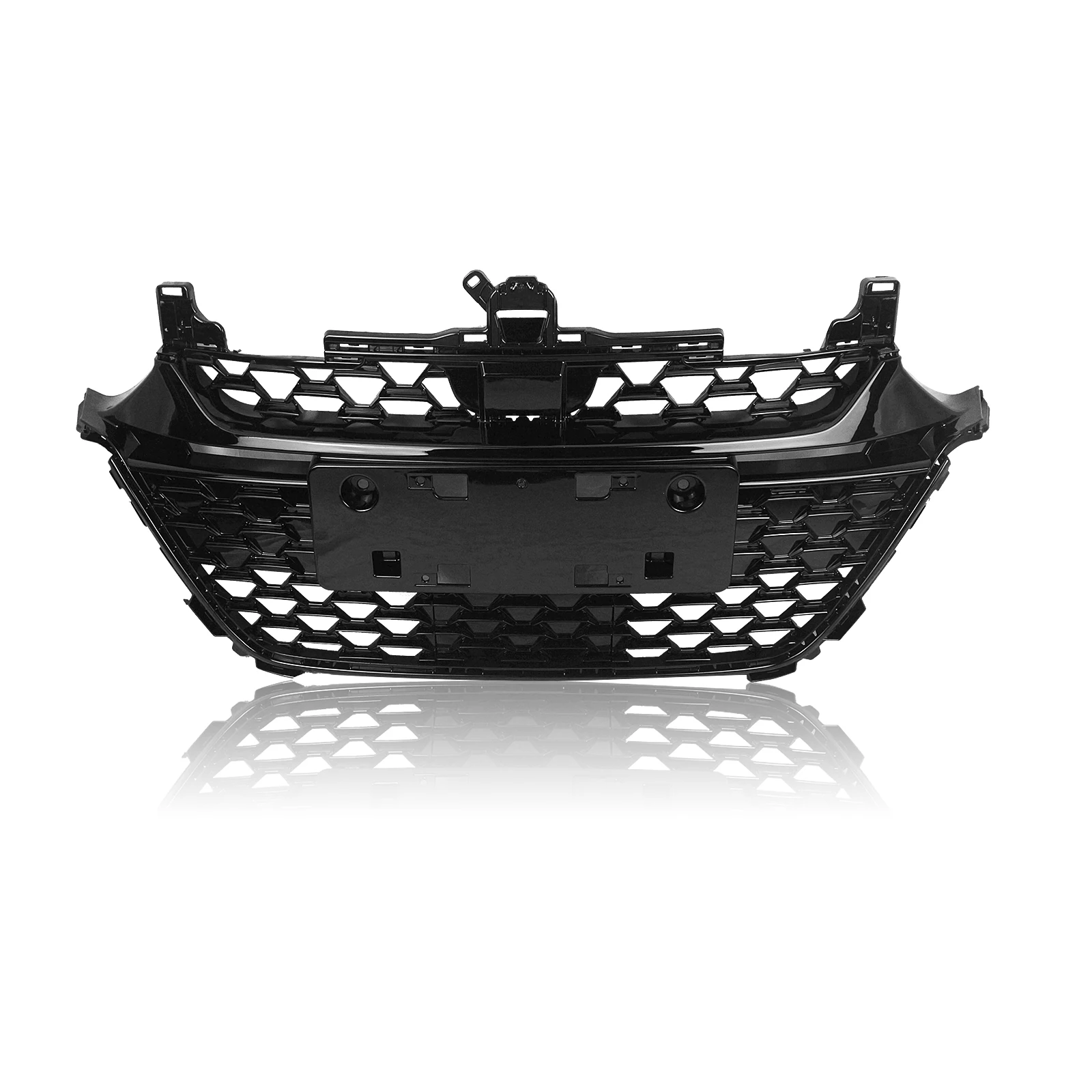 

Передняя решетка для Honda Accord 2018-2020, фотоэлемент двигателя, Вентиляционная решетка, Черный Автомобильный внешний гриль