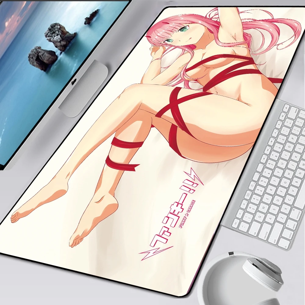 Большой коврик для мыши Darling in the franxx 800x300x2 мм компьютерный аксессуары ПК игровой