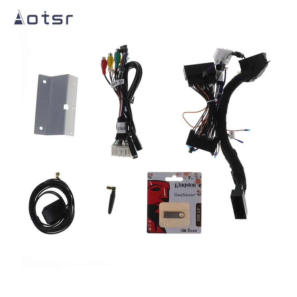 AOTSR Tesla 1 Din Android 8 Car Radio Coche For Ford Edge 2015 - 2019 GPS Navigation CarPlay 13.6" Multimedia Player AutoRadio |