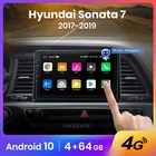 Автомагнитола AWESAFE PX9 для Hyundai Sonata 7 LF 2017-2019, мультимедийный видеоплеер на Android 10,0, 2 Гб ОЗУ, 32 Гб ПЗУ, с GPS, типоразмер 2 din