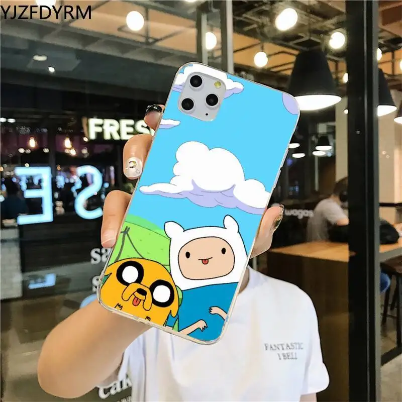 

Cartoon Adventure Time Finn And Jake Phone Case for iphone 12 pro max 11 pro XS MAX 8 7 6 6S Plus X 5S SE 2020 XR cover