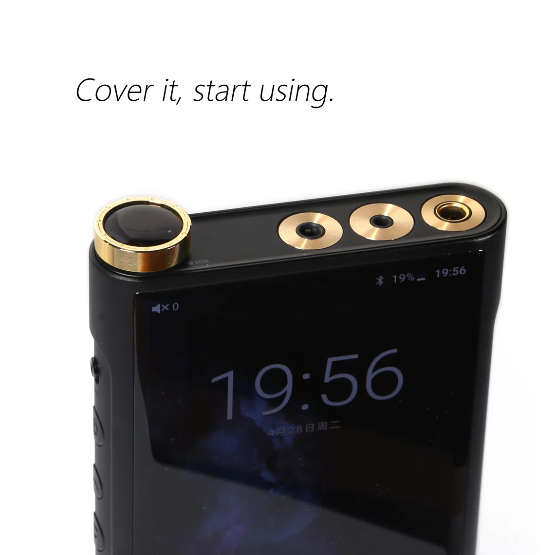 DD ddHiFi Knob M15 крышка ручки для музыкального проигрывателя FiiO Hi Res золотое покрытие