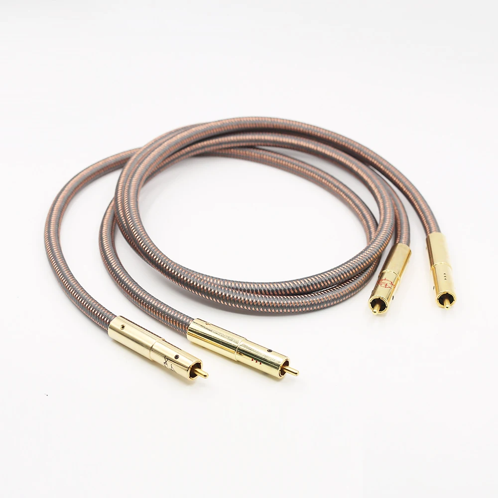 Кабель Hifi RCA Accuphase 40 е юбилейное издание соединительный аудиокабель с