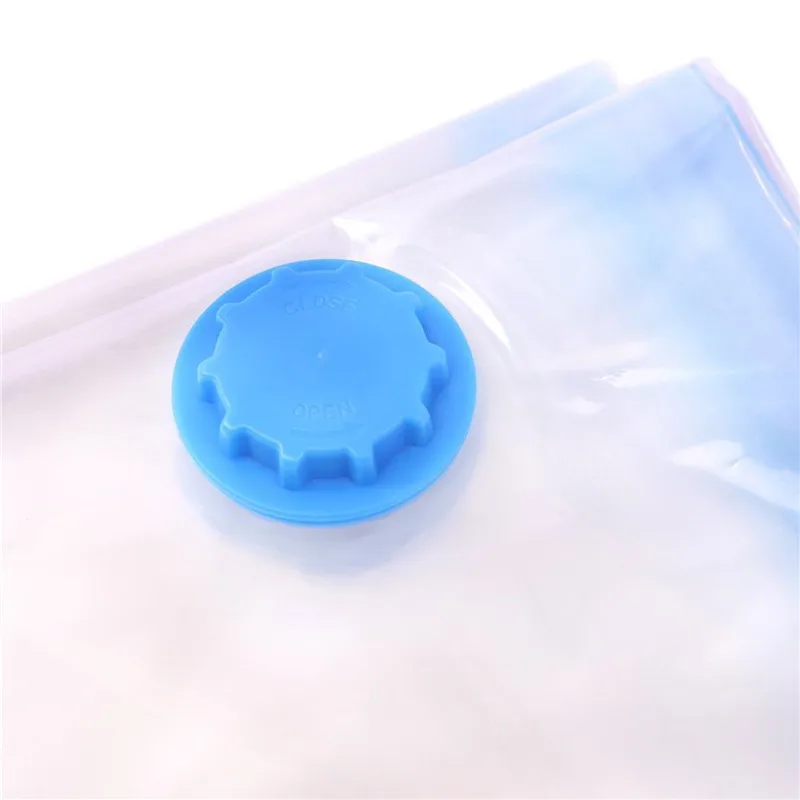 Домашний вакуумный мешок для хранения одежды Сумка с клапаном прозрачная рамка