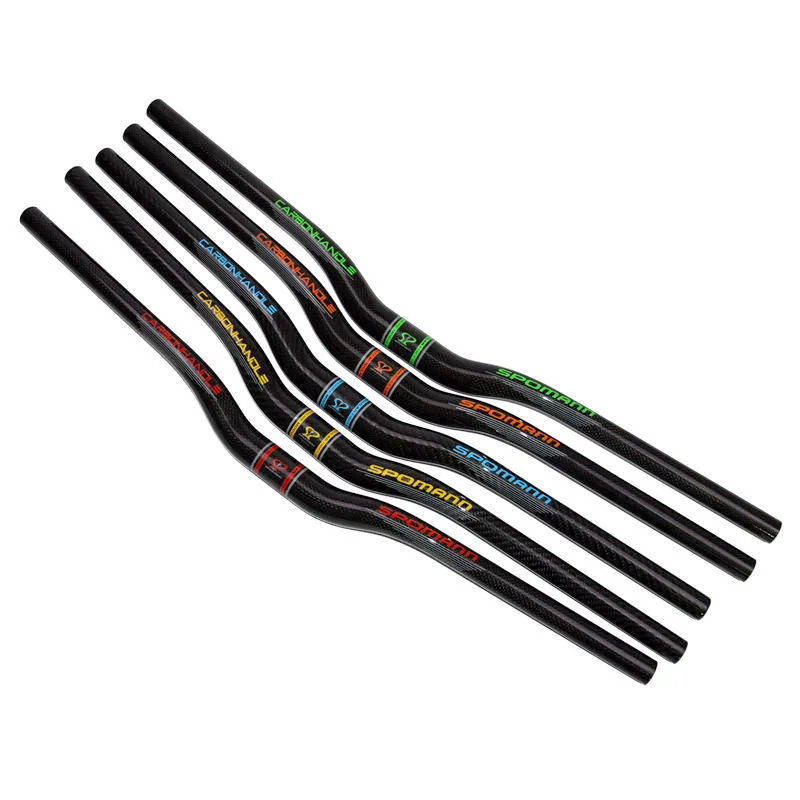 Pаспродажа Ульсветильник руль из углеродного волокна, руль для горного велосипеда, руль для шоссейного велосипеда, руль с прямым рулем «Ласточка», 3k, я...