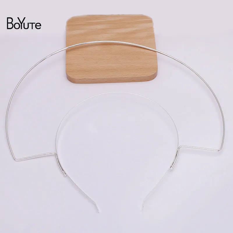 BoYuTe New Arrive (10 Pieces/Lot) Metal Iron Headband Crown Base Handmade Diy Tiara Jewelry Making Materials | Украшения и