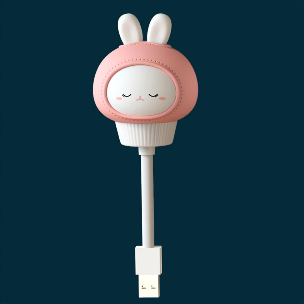 

Modern Nursery Bedside Lamp Bedroom Decor Eye Care Bear Rabbit Shaped Children Gift Home Kids Room USB LED Night Light Dimmable