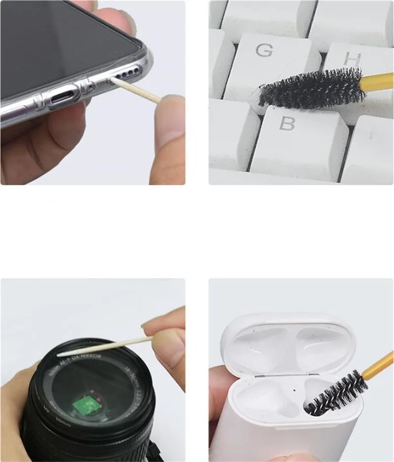 Инструмент для чистки кистей Airpods Pro 2 1 Xiaomi Airdots Huawei Freebuds Bluetooth-Совместимый Чехол