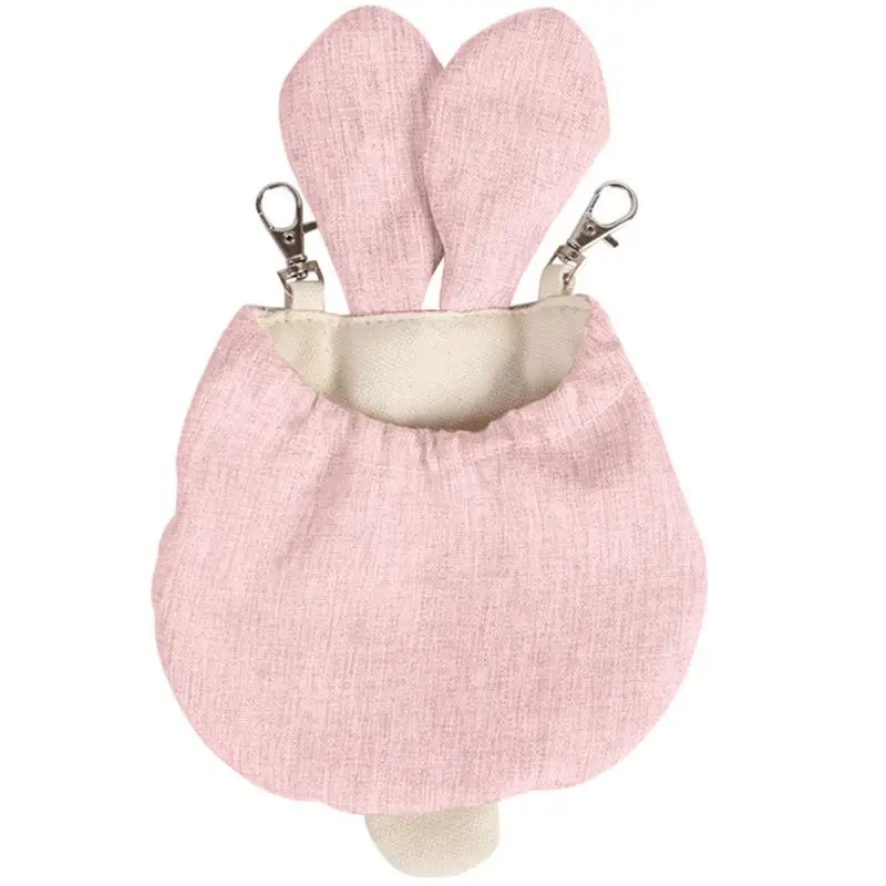 

Creative Small Animal Sleeping Pouch Cute Hamster Hanging Canvas Pouch Pet Hedgehog Dutch Rats Cage Sleeping Bag Accessories