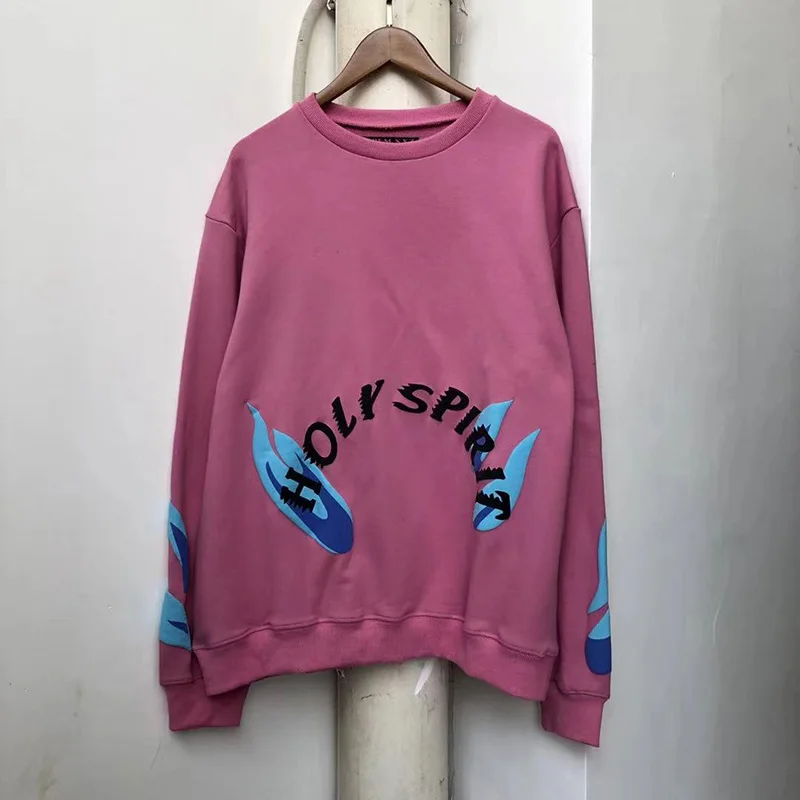 Kanye West Flame толстовки с буквенным принтом для мужчин и женщин Harajuku странные вещи