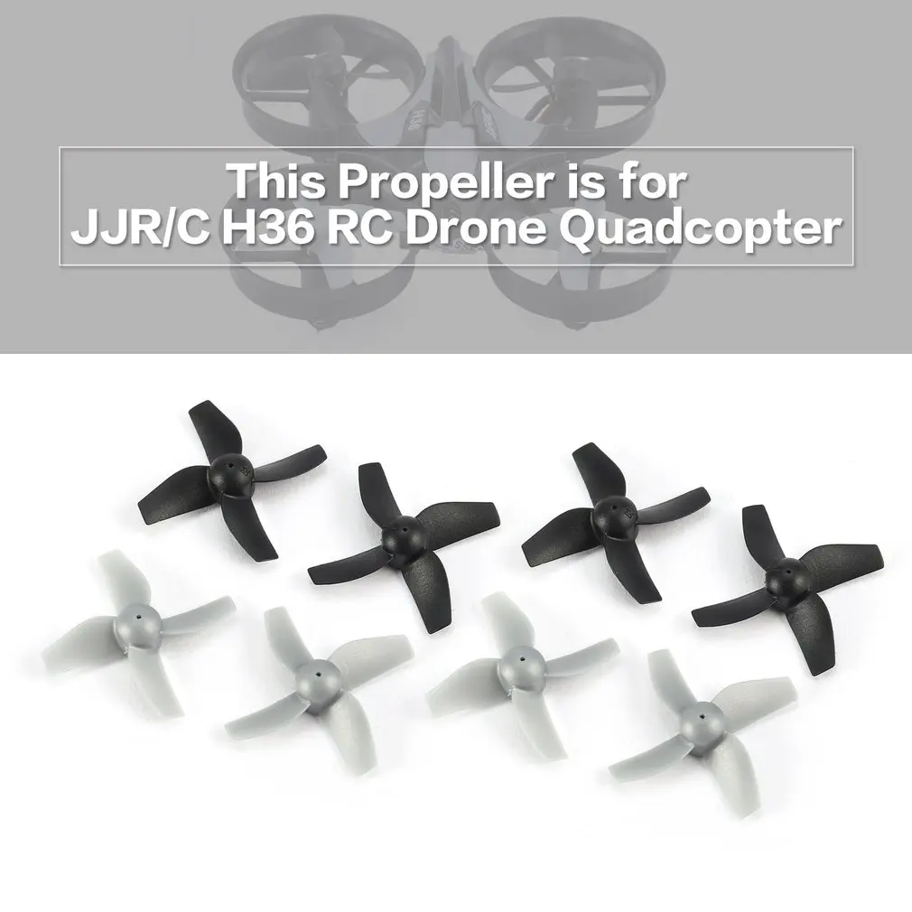 

8 шт. оригинальный винт CW/CCW Для дрона JJR/C H36 запасные части для мини-квадрокоптера