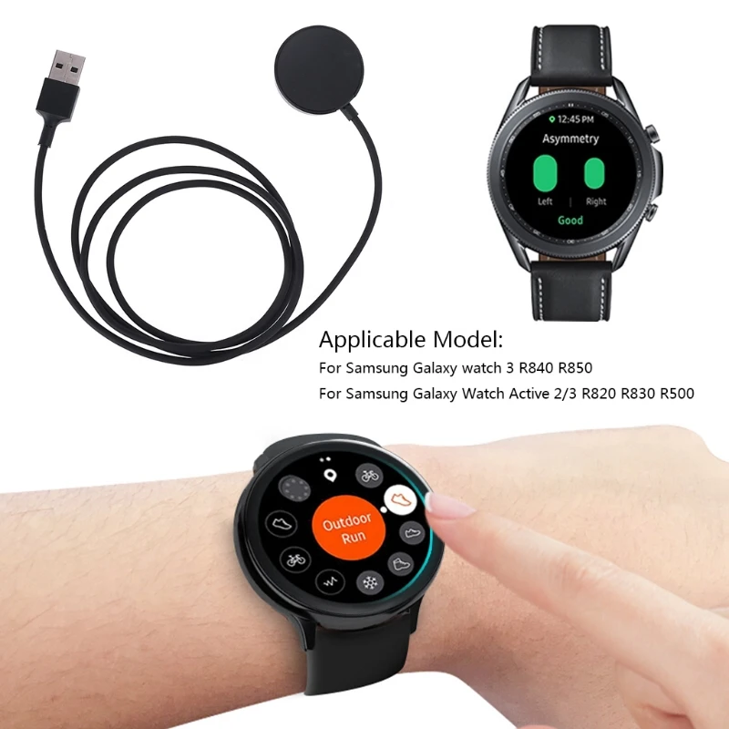 Беспроводной кабель для быстрой зарядки Samsung Galaxy- Watch 3 Active 123 спортивные часы