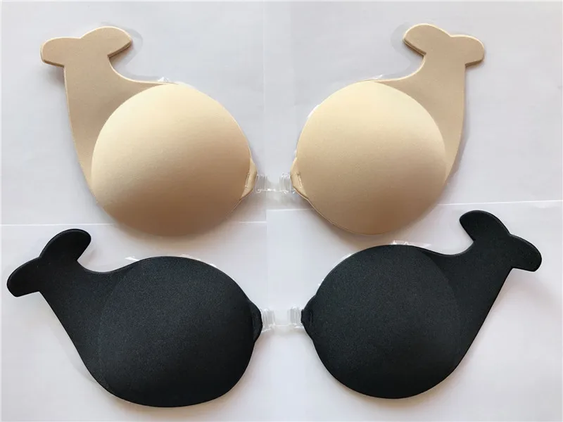 Wholesale Strapless Invisible Bra, Breathable Adhesive Backless Bra, Reusable Stick on Bra Push Up for Women