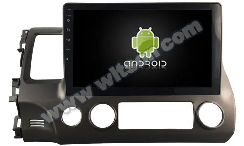 Автомобильная Мультимедийная система Pie OS 10 2 дюйма Android 9 0 GPS радио для Honda Civic 2006-2011