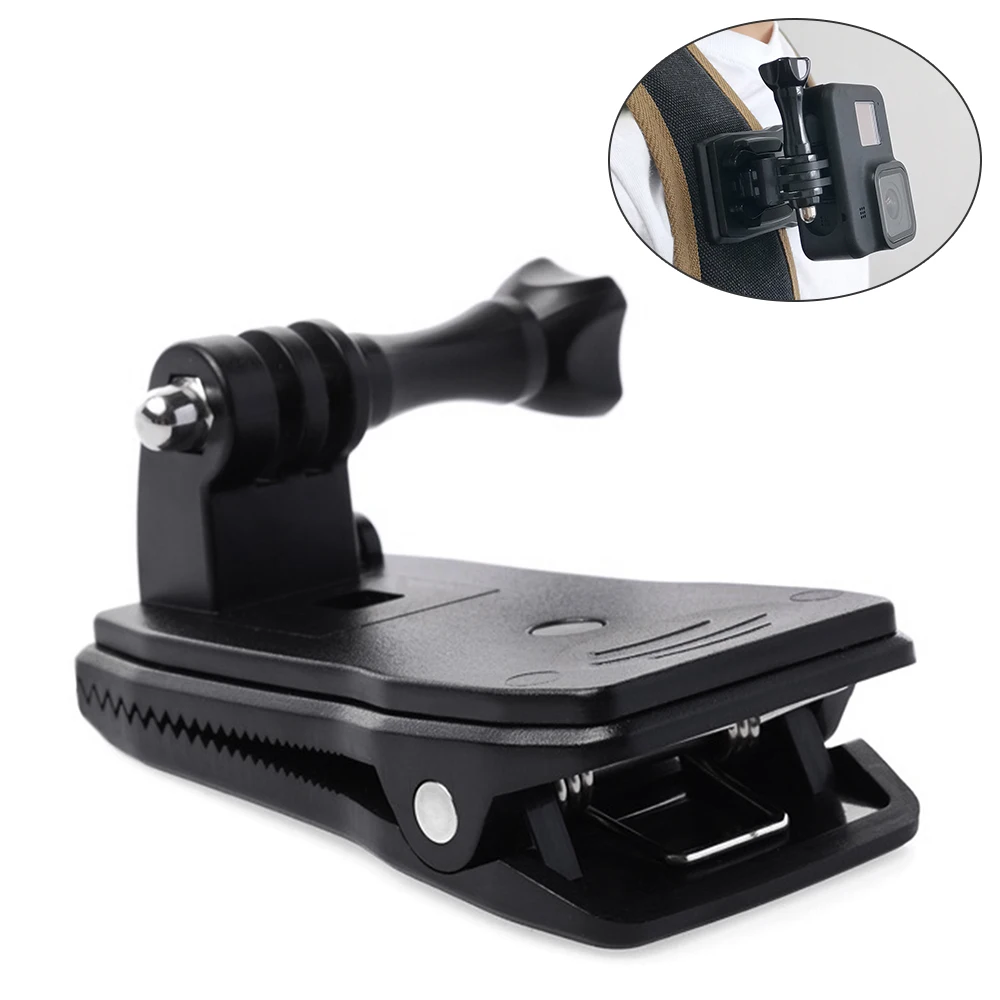 Зажим на ремень для сумки вращающийся 360 градусов зажим рюкзака Крепление