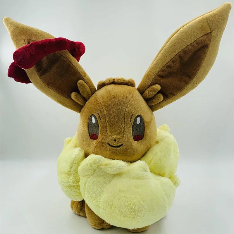 

35cm Large Pokemon Plush Mega Ibrahimovic Plush Toys Transformed into Mega Toys PillowMuppets plush kawaii melody plush zenitsu