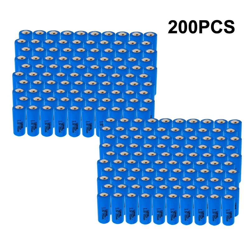 

200PCS CR14335 14335 2/3AA 3.0V 950mah Lithium battery PCL dry primary cell gas medical device 3V 14335 Li-MonO2 Batteries