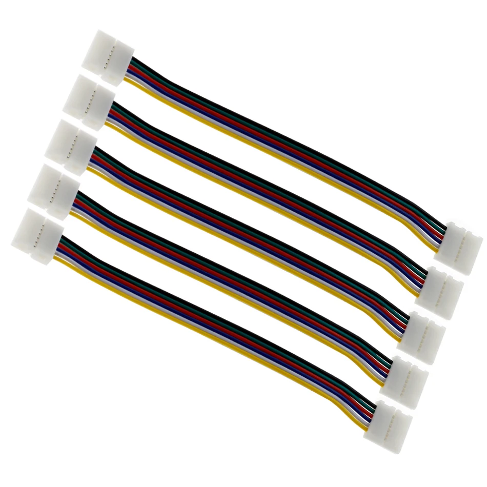 6Pin LED Strip Connector 12mm for 5050 RGBCCT Free Welding | Обустройство дома