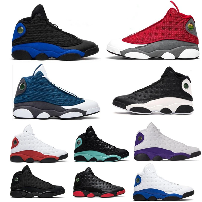 

13 Men Basketball Shoes 13s Mens Trainers Flint Bred Rivals Cap and Gown Island Green Mens Sports Shoes Sneakers