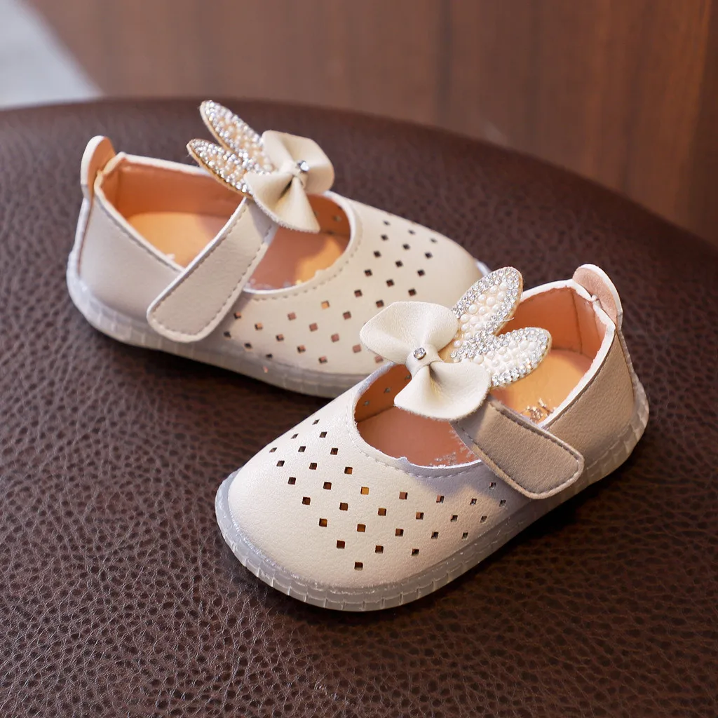 Удобная девушка обувь для детей сандалии дети младенец Начинающий ходить малыш