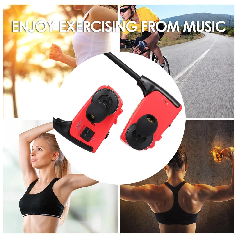 W262 8 гб спортивный mp3-плеер наушники 2 в 1 музыкальная гарнитура MP3 WMA цифровой