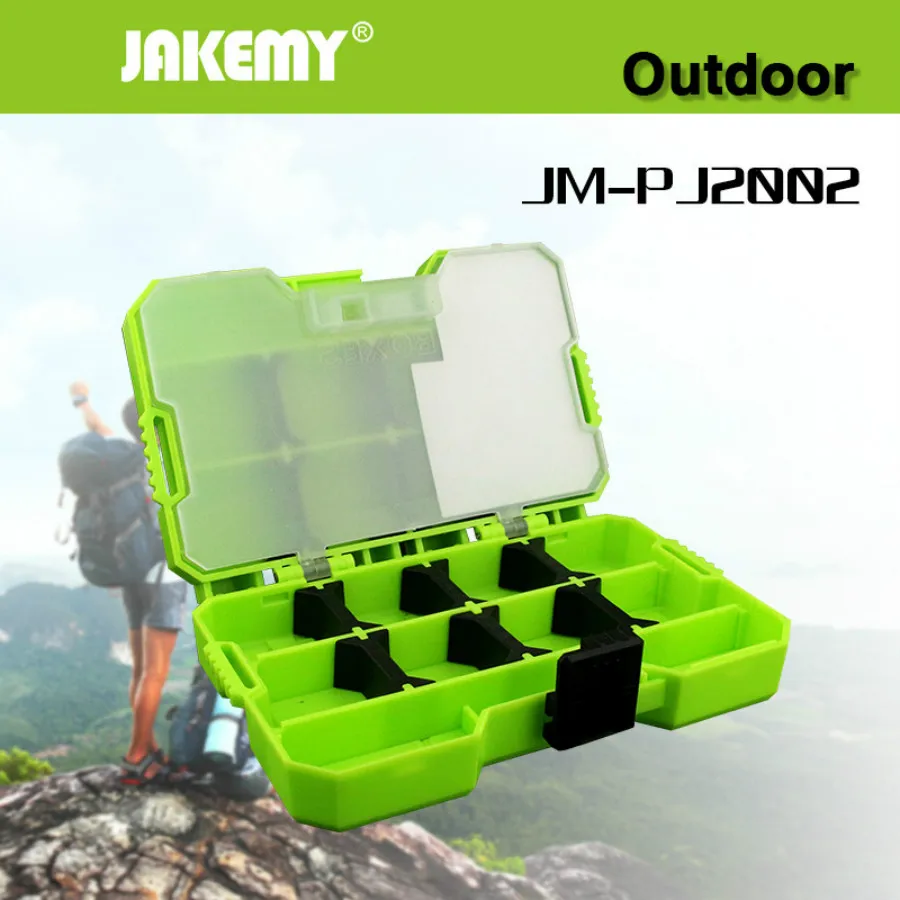 JAKEMY JM-PJ2002 многофункциональная коробка для рыболовных снастей гаджеты