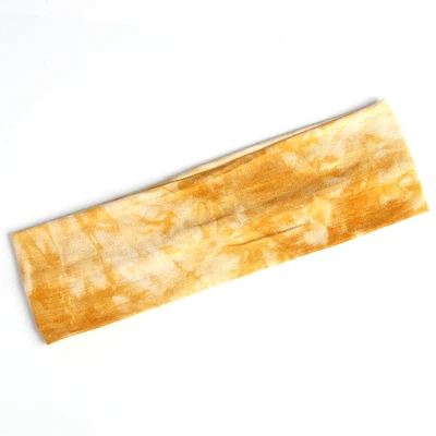 6 Tie Dye Велоспорт Йога Спортивная Повязка от пота мужчины Sweatband для мужчин женщин головные повязки для йоги головы Налобные повязки Спортивная безопасность - Цвет: 6