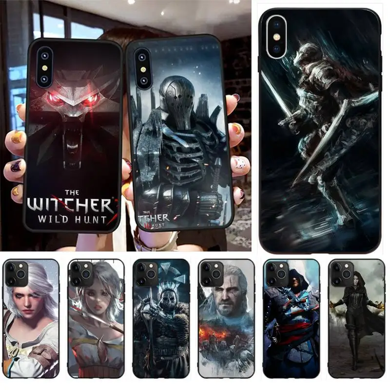

PENGHUWAN Wizard Wild Hunting Soft Silicone TPU Phone Cover for iPhone 11 pro XS MAX 8 7 6 6S Plus X 5S SE XR case