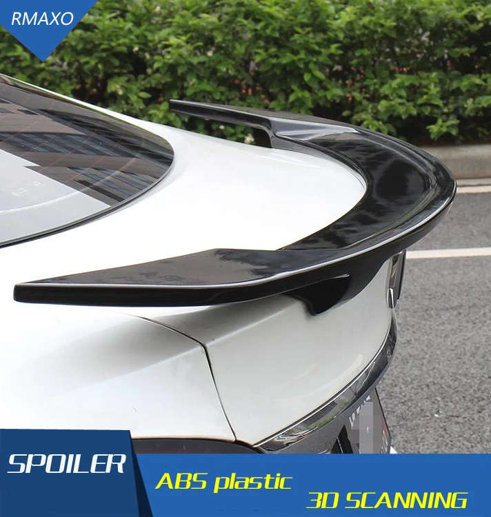 Спойлер заднего крыла автомобиля из АБС-пластика для спойлер грунтового цвета MG 6