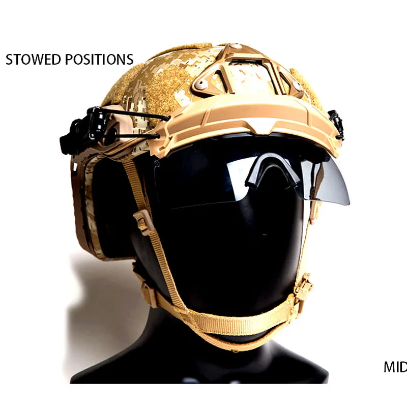 FMA тактические Защитные очки для шлема с противотуманным покрытием защитные |