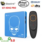 ТВ-приставка Beelink GT-King PRO, Android Tv Box Amlogic S922X, 4 ГБ, 64 ГБ, Wi-Fi, 6 lan1000 m, Bluetooth 4,1, 4K HD, ТВ-приставка VS UGOOS AM6 PLUS