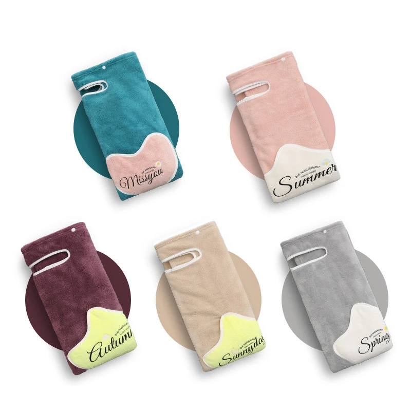 Женское банное полотенце для спа девушек мягкое Фланелевое бархатное ванной и