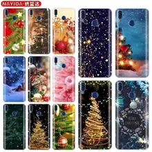 Soft Silicone Case For Huawei Honor 30 20 Pro 10 9 9X Lite 9a 8a A 30s 10i 20i Covers Merry Christmas new Year donut gift