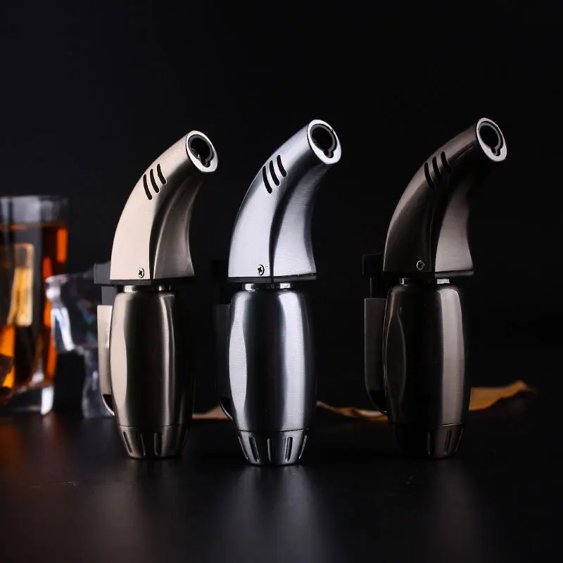 Новый Портативный спрей серый цвет с красноватым отливом Зажигалка фонарь