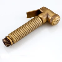 antique brass handheld bidet spray abs shower sprayer toilet faucet shower bidet