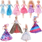 Кукла Барби, одежда, платье принцессы, ручная работа, искусственная кукла, повседневная одежда, одежда для близнецов, юбка, детская игрушка