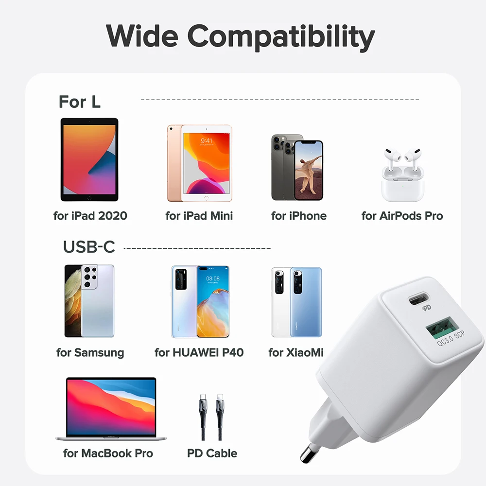 joyroom 30w quick charge 3 0 usb charging for iphone samsung huawei xiaomi 2 port qc 3 0 turbo wall charger us eu uk plug adapte free global shipping