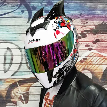 Новый мотоциклетный шлем с полным лицевым покрытием для мотокросса горные гонки